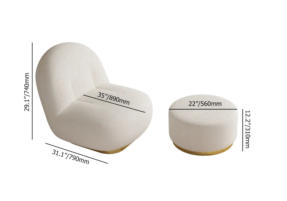 Fauteuil Bouclette
