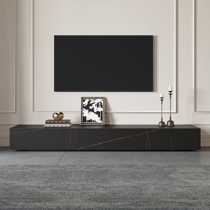Pack Meuble Tv + Table Basse Square Effet Marbre