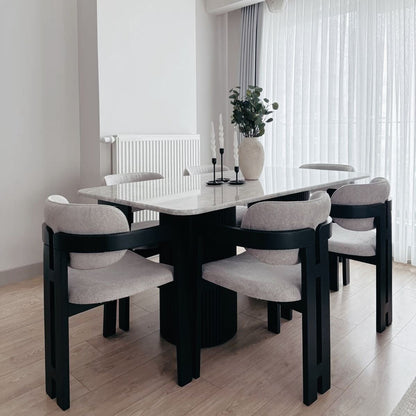 Table A Manger M + 6 Chaises