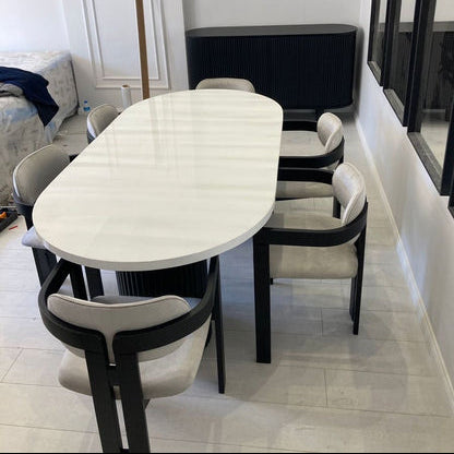 Table A Manger M + 6 Chaises