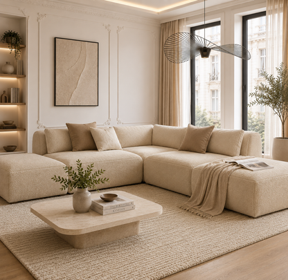 Canapé d’Angle Luxe Comfort