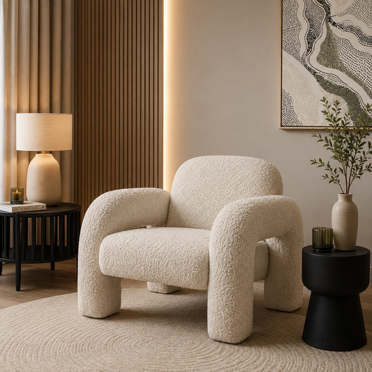 Fauteuil en Bouclette