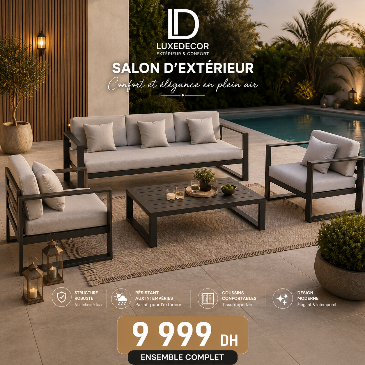 Salon d’extérieur