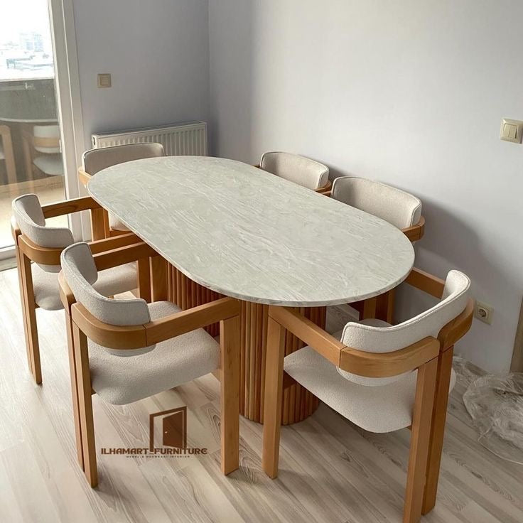 Table A Manger M + 6 Chaises