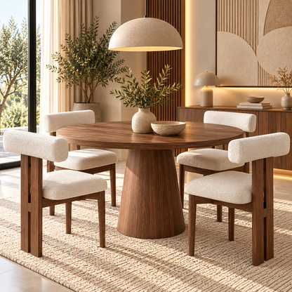 Table à Manger ORÉLIA + 4 Chaises