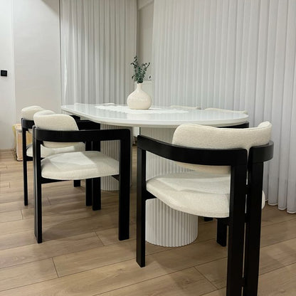 Table A Manger M + 6 Chaises