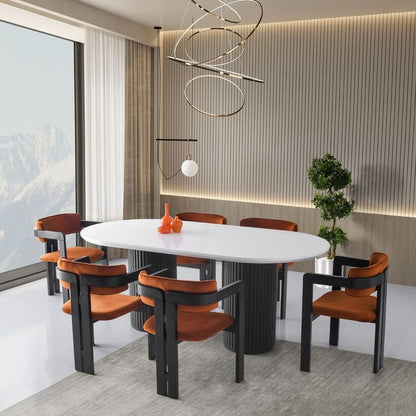 Table A Manger M + 6 Chaises