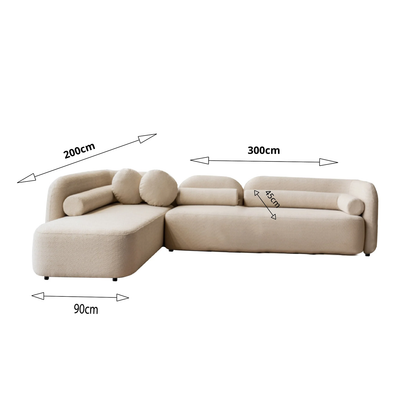 Pack Cosy – Canapé L + 2 Fauteuils