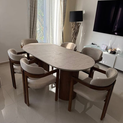 Table A Manger M + 6 Chaises